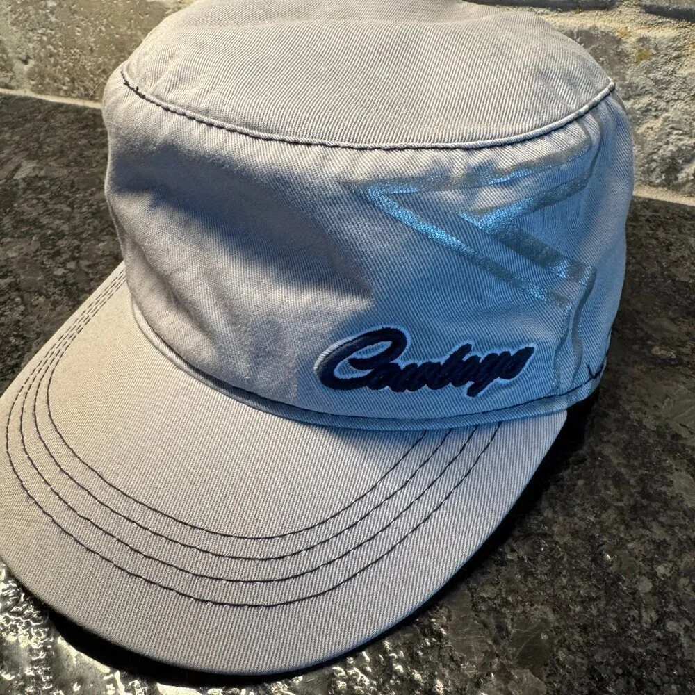 Cowboys military style women's strapback hat
